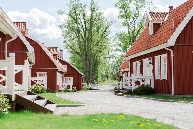 konferens södra Stockholm Vidbynäs Gård längor