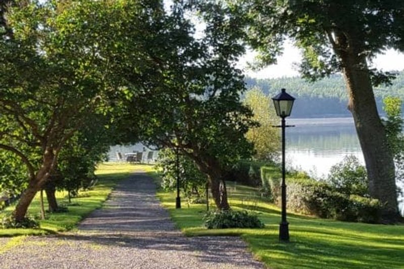 Steningevik grusgång miljö