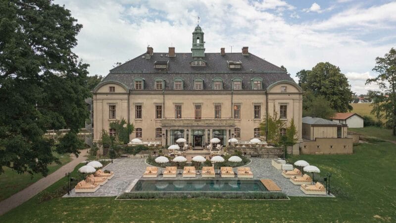 Maryhill estate konferens flygbild