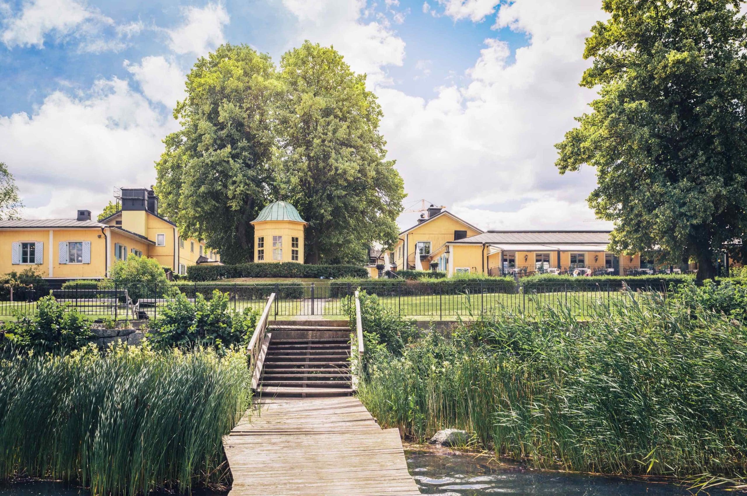 Stallmästaregården överblick baksidan