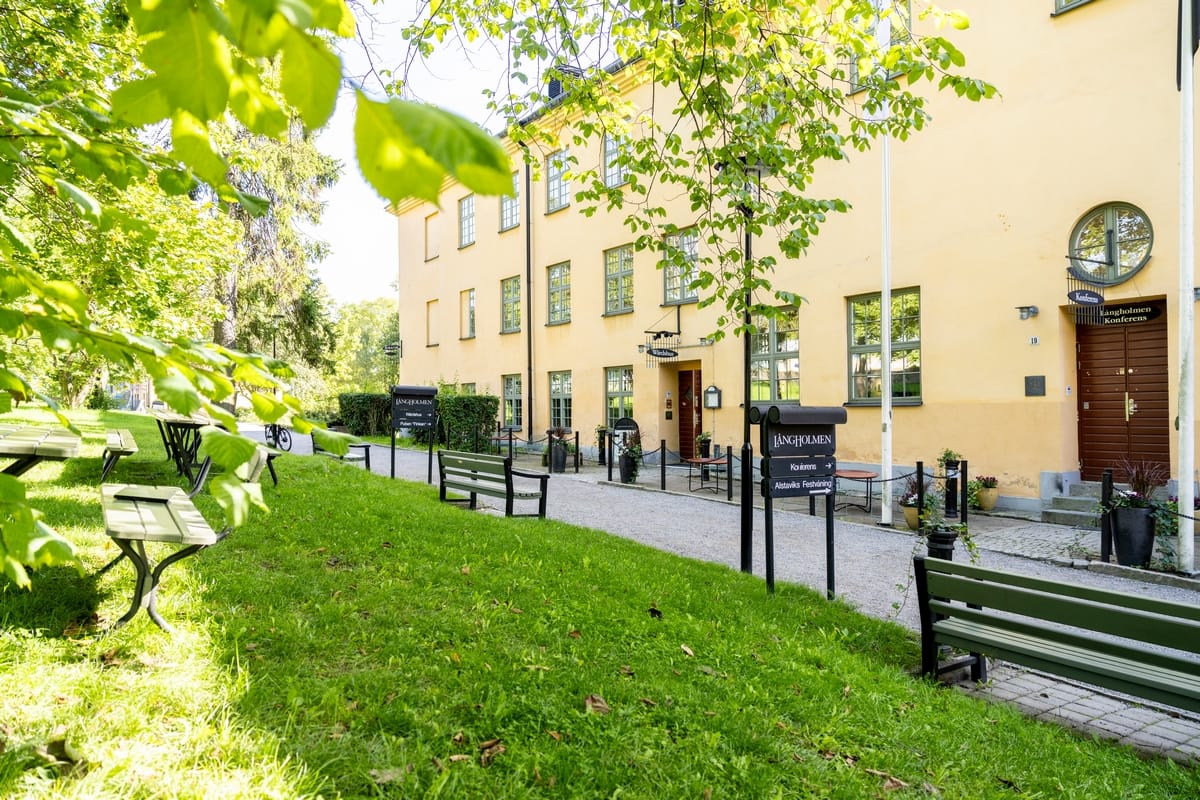 Långholmen konferens extern fasad