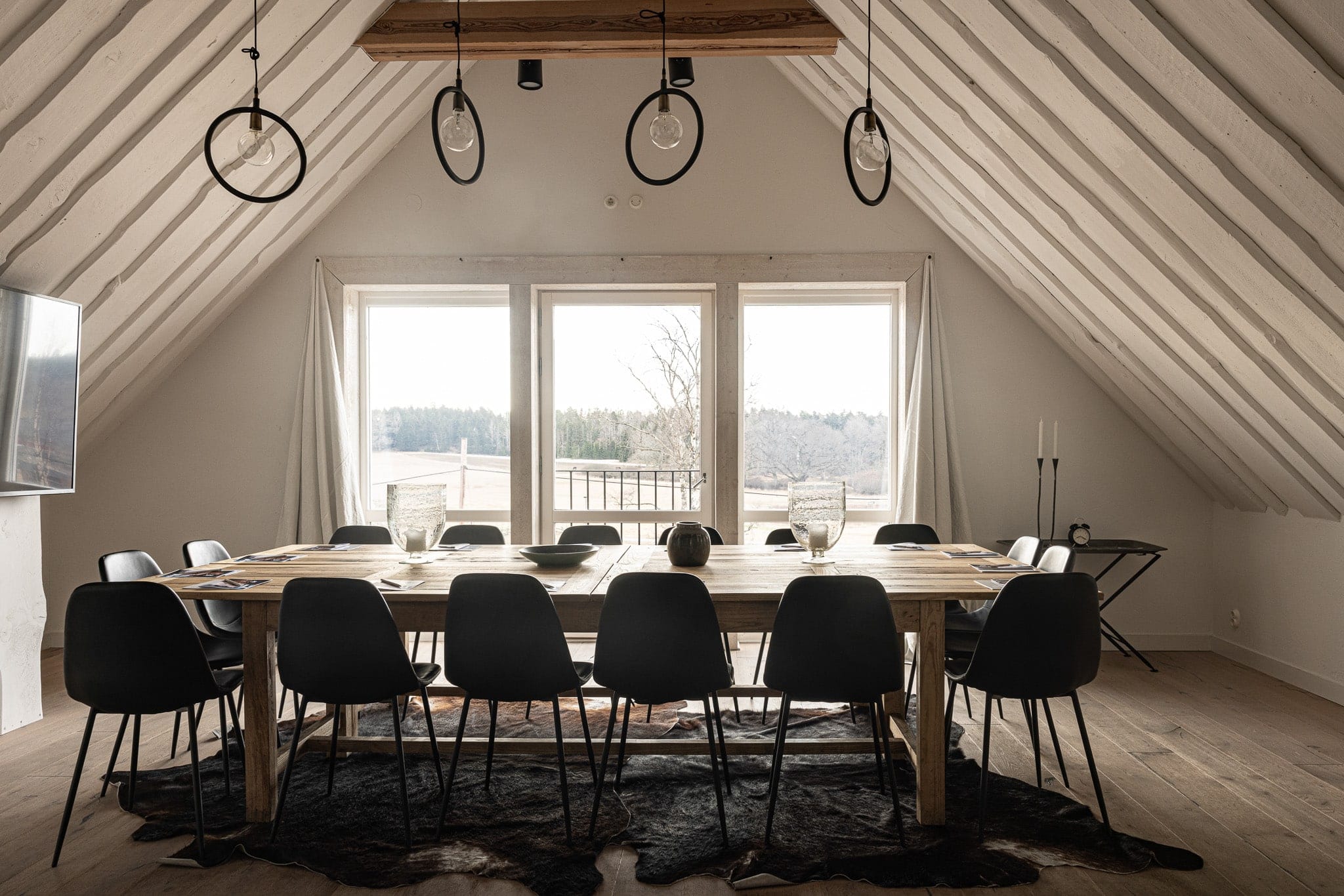 östra Stockholm Siggesta Gård konferenslokal vinden