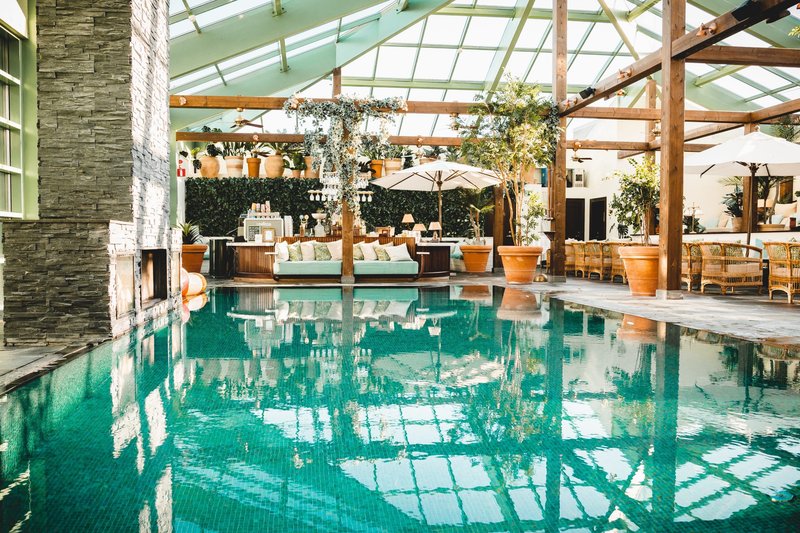 konferens Halland Falkenberg Strandbad pool
