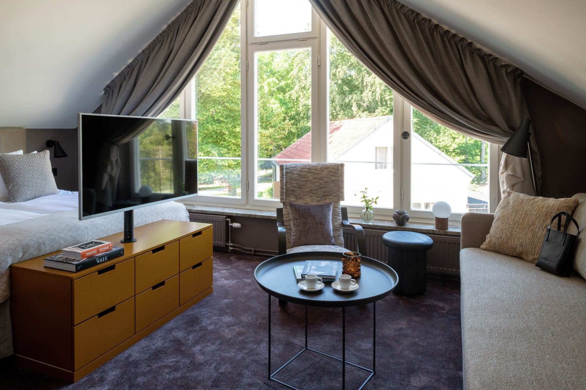 Villa Lovik hotellrum