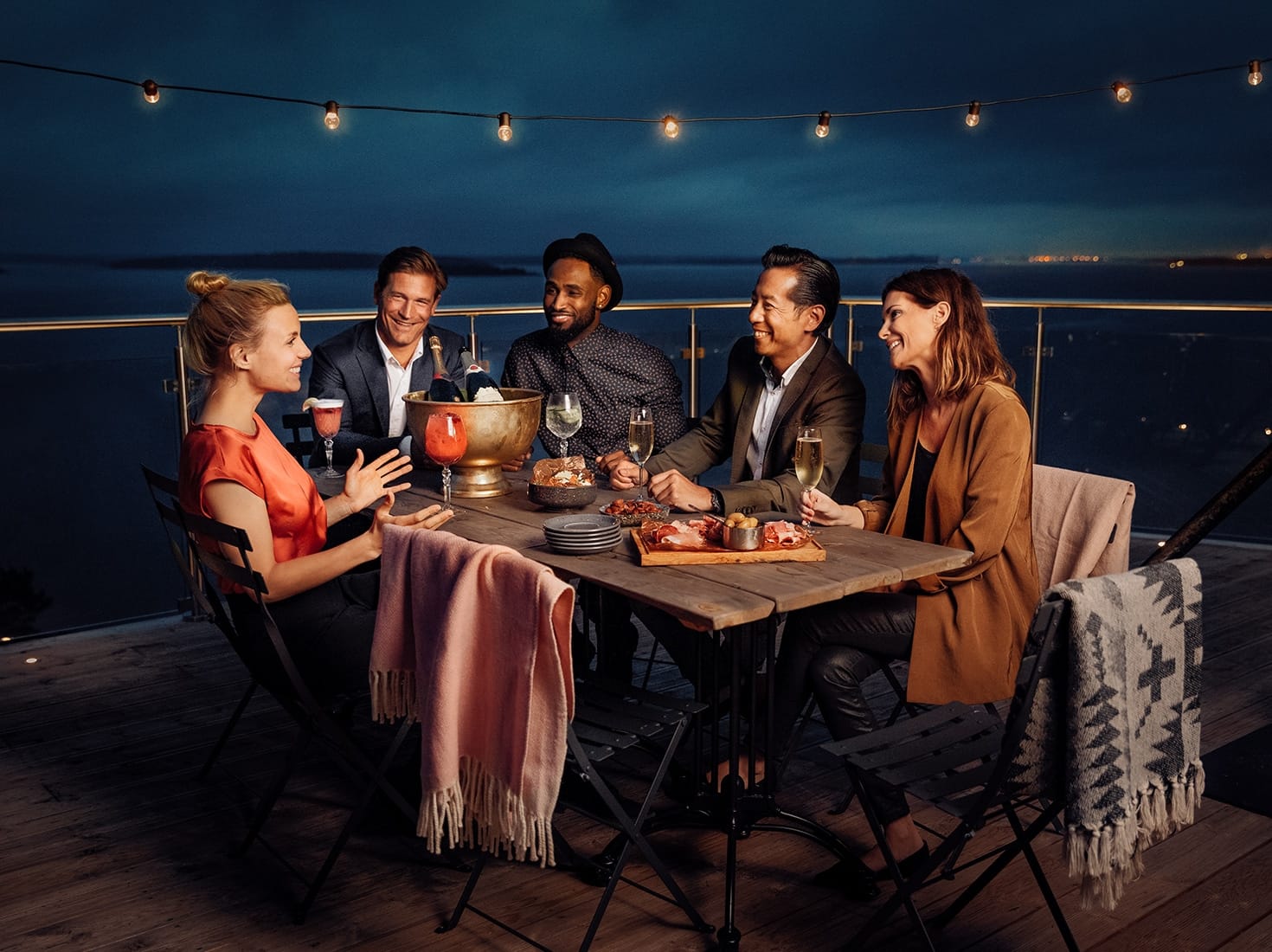 Vildmarkshotellet Kolmården konferens middag utomhus