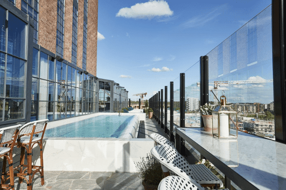 konferens Steam hotel spa pool Västerås