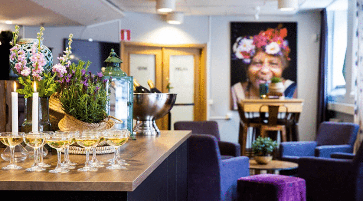 Home Hotel Uppsala servering