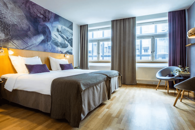 Home Hotel Uppsala hotellrum