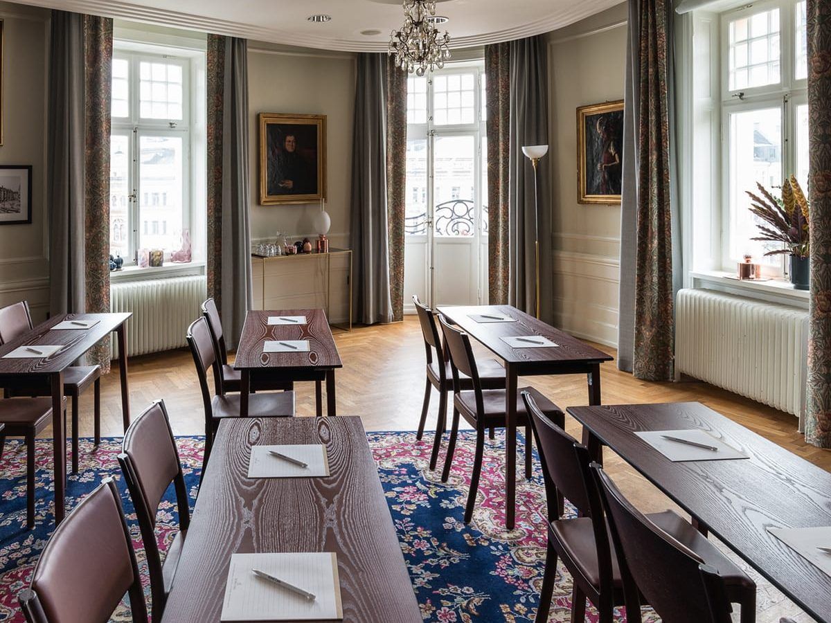 Hotel Kung Carl konferenslokal Stureplan Skolsittning