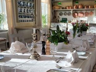 Almare Stäket dukning restaurang