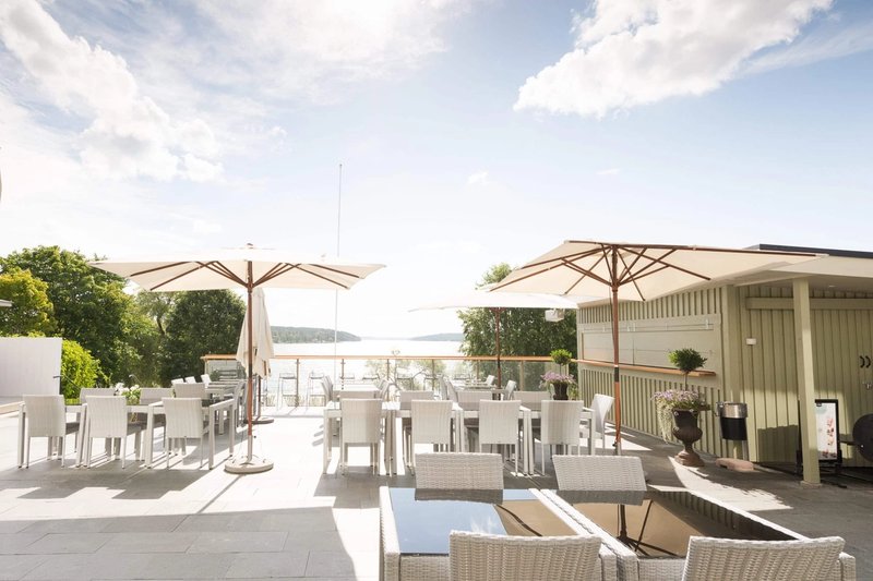 konferens Sigtuna Stadshotell uteservering