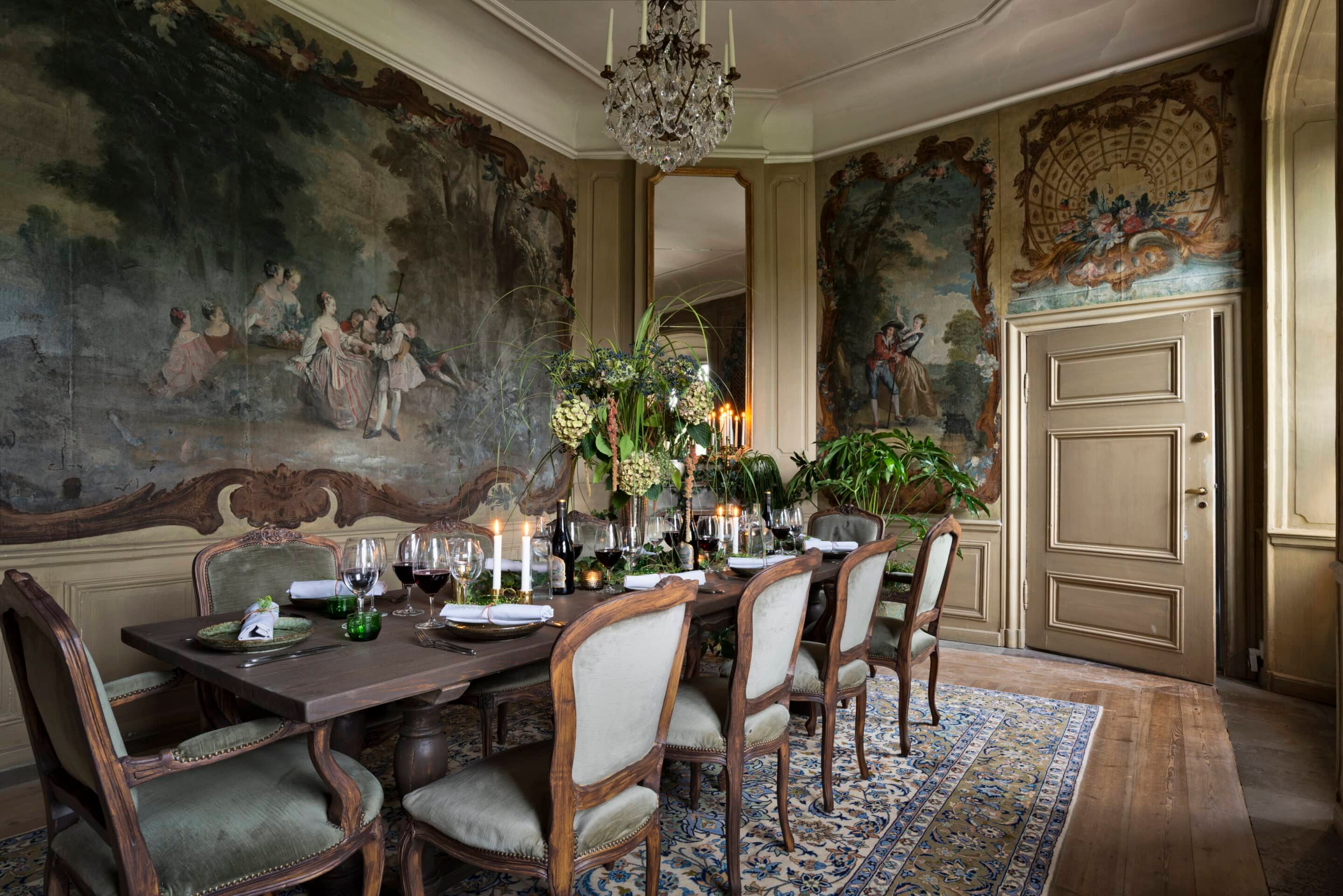 Åkeshof slott privat matsal