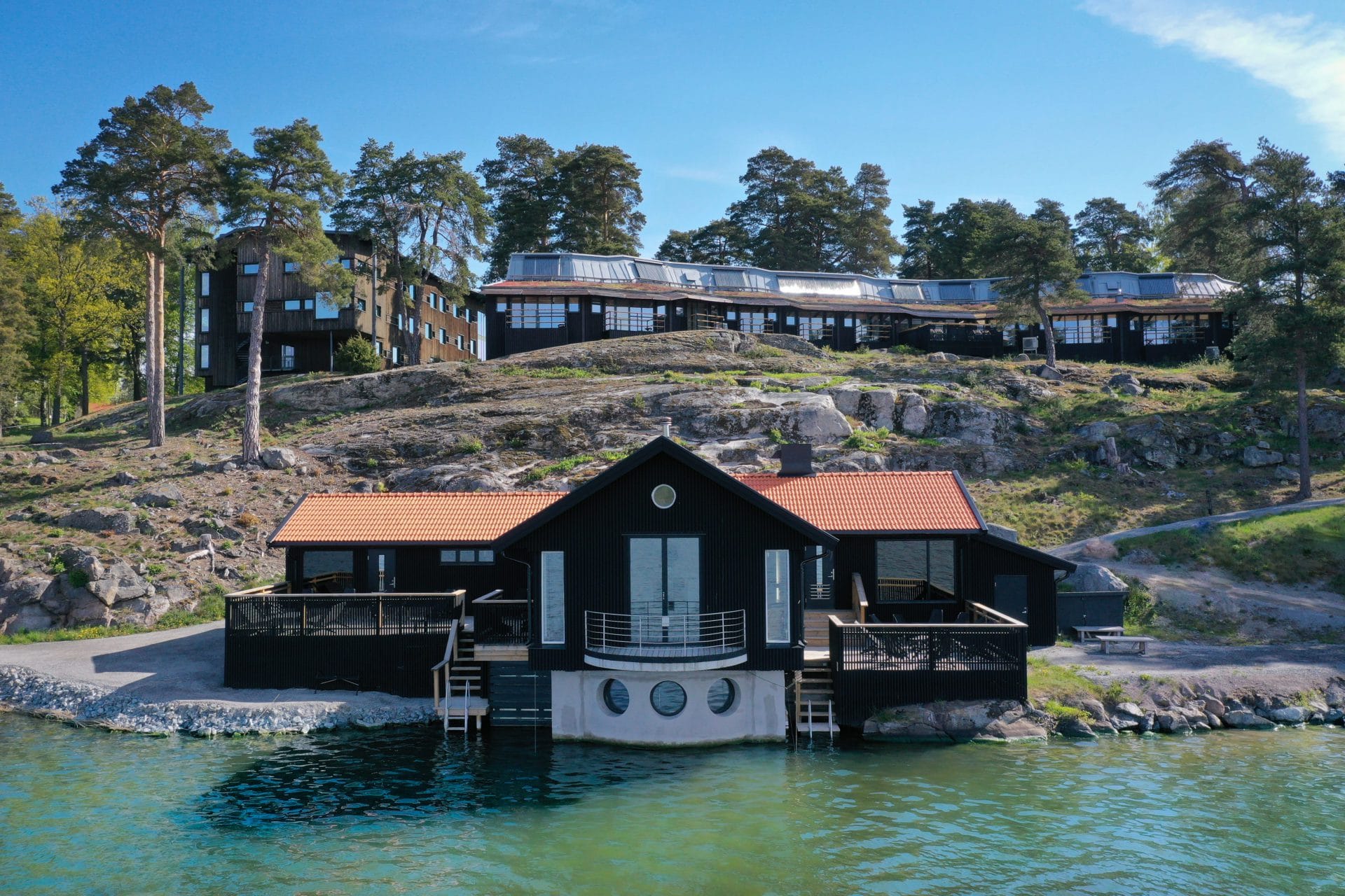 Sånga Säby konferenshotell spabad och bastu