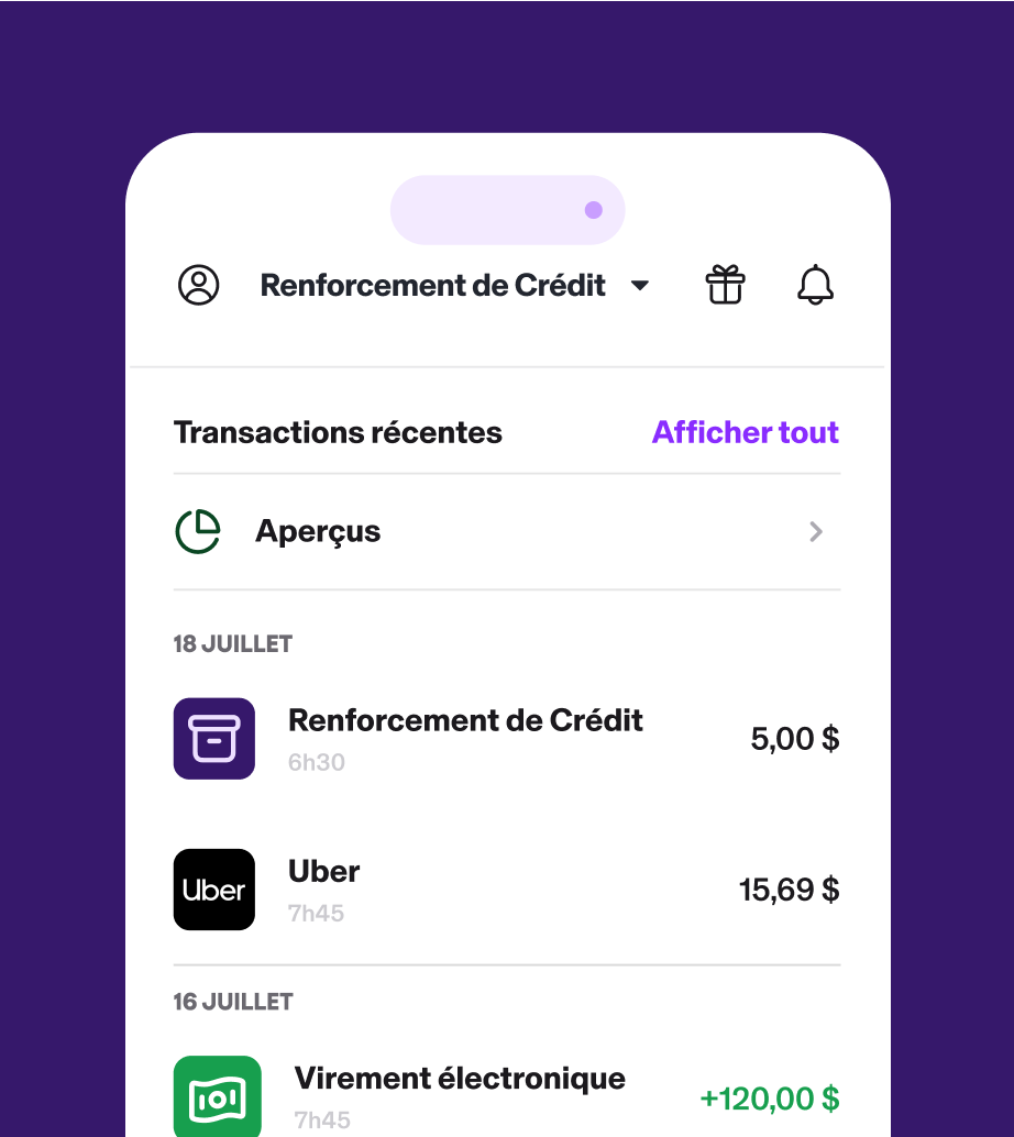 Transaction de renforcement de crédit