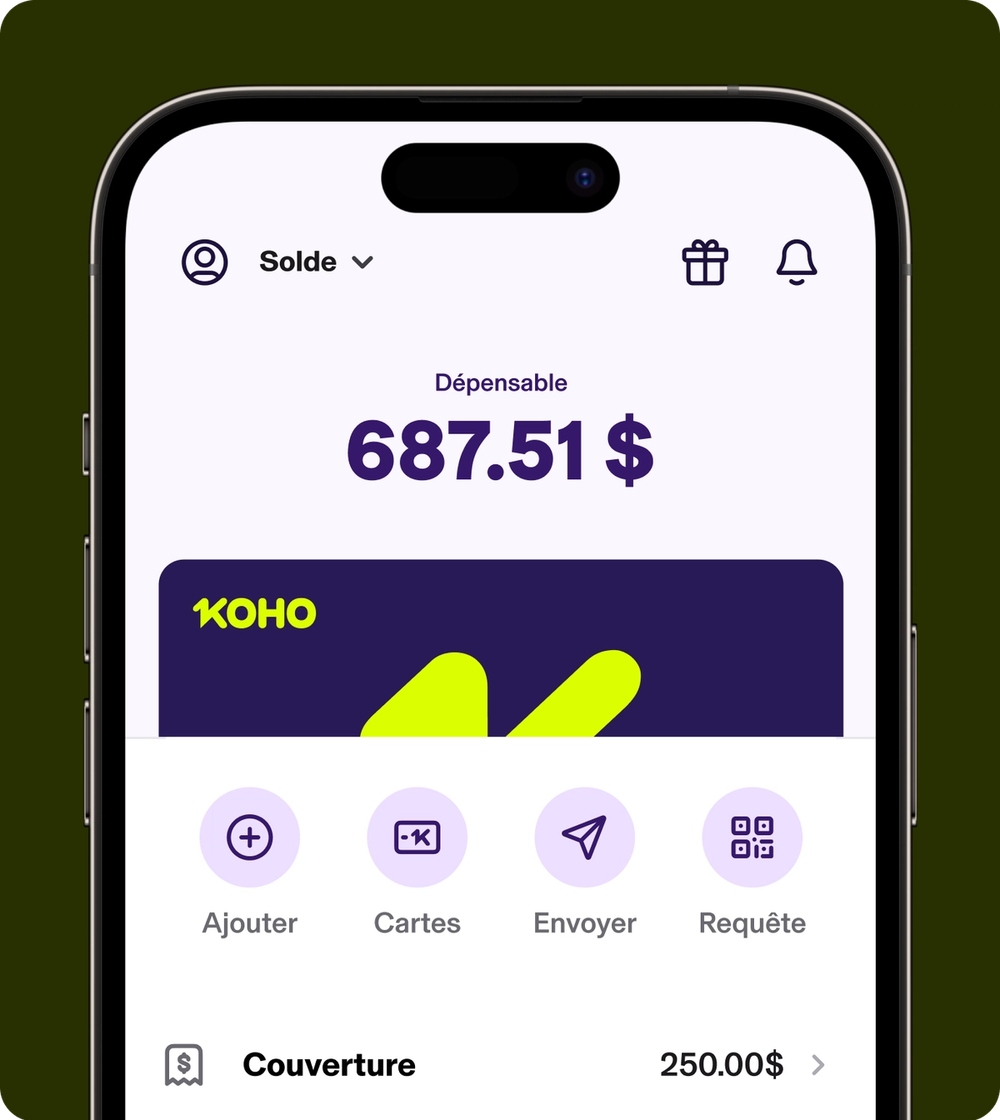 KOHO app