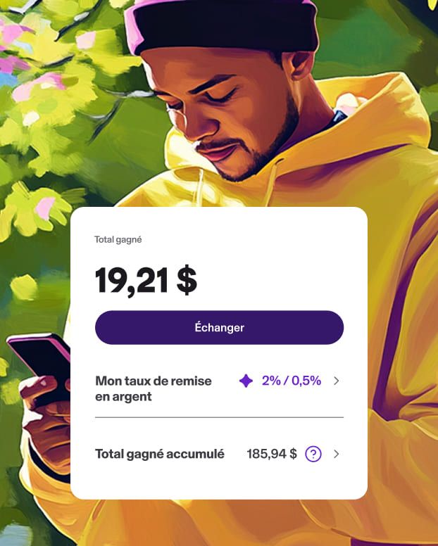 Mon taux de remise en argent