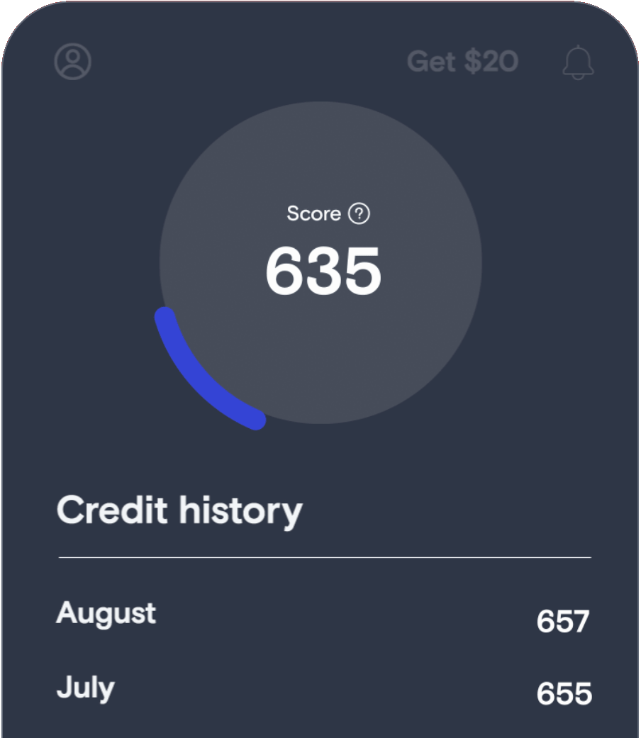 KOHO Credit history