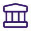 Icône d'institution financière