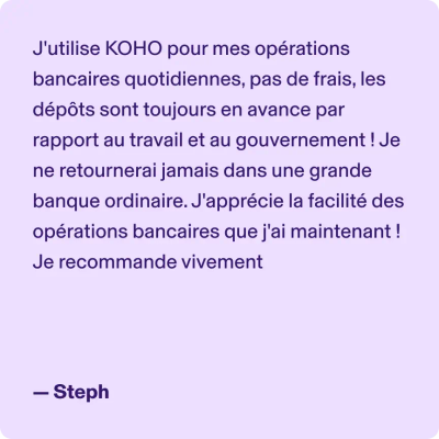 Témoignage de Steph