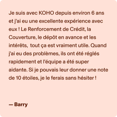 Témoignage de Barry