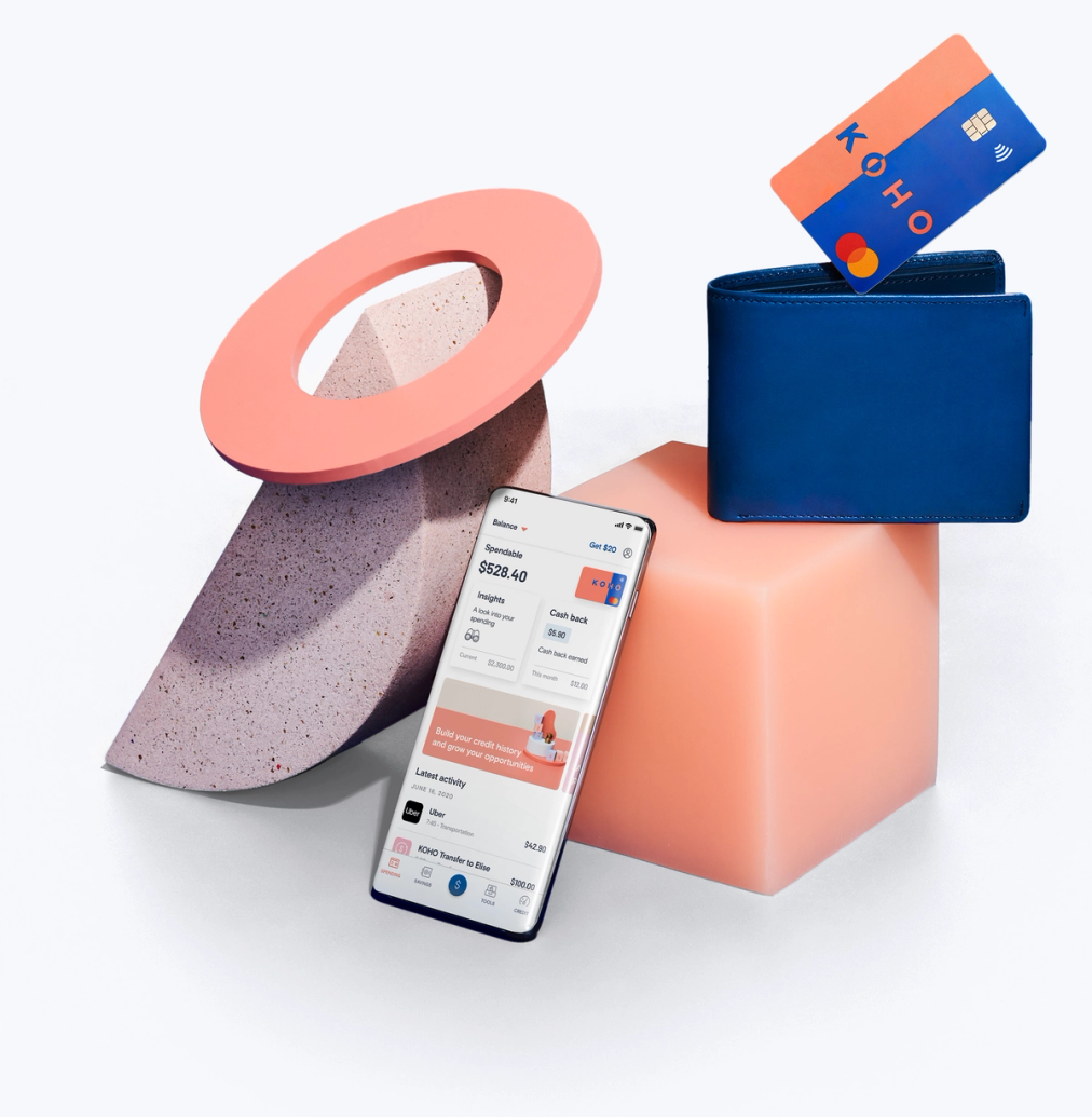 KOHO app & prepaid credit card