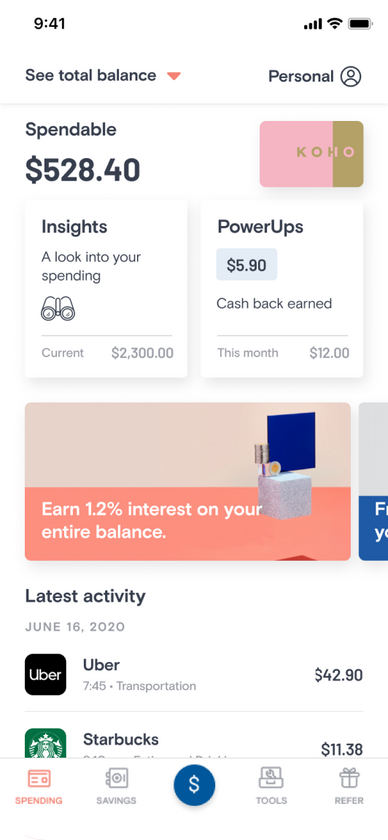 KOHO App