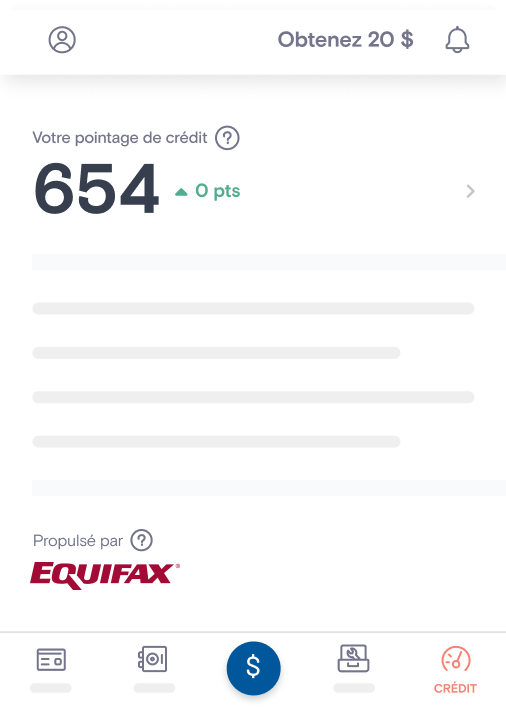 Instructions sur le pointage de crédit gratuit Étape 3