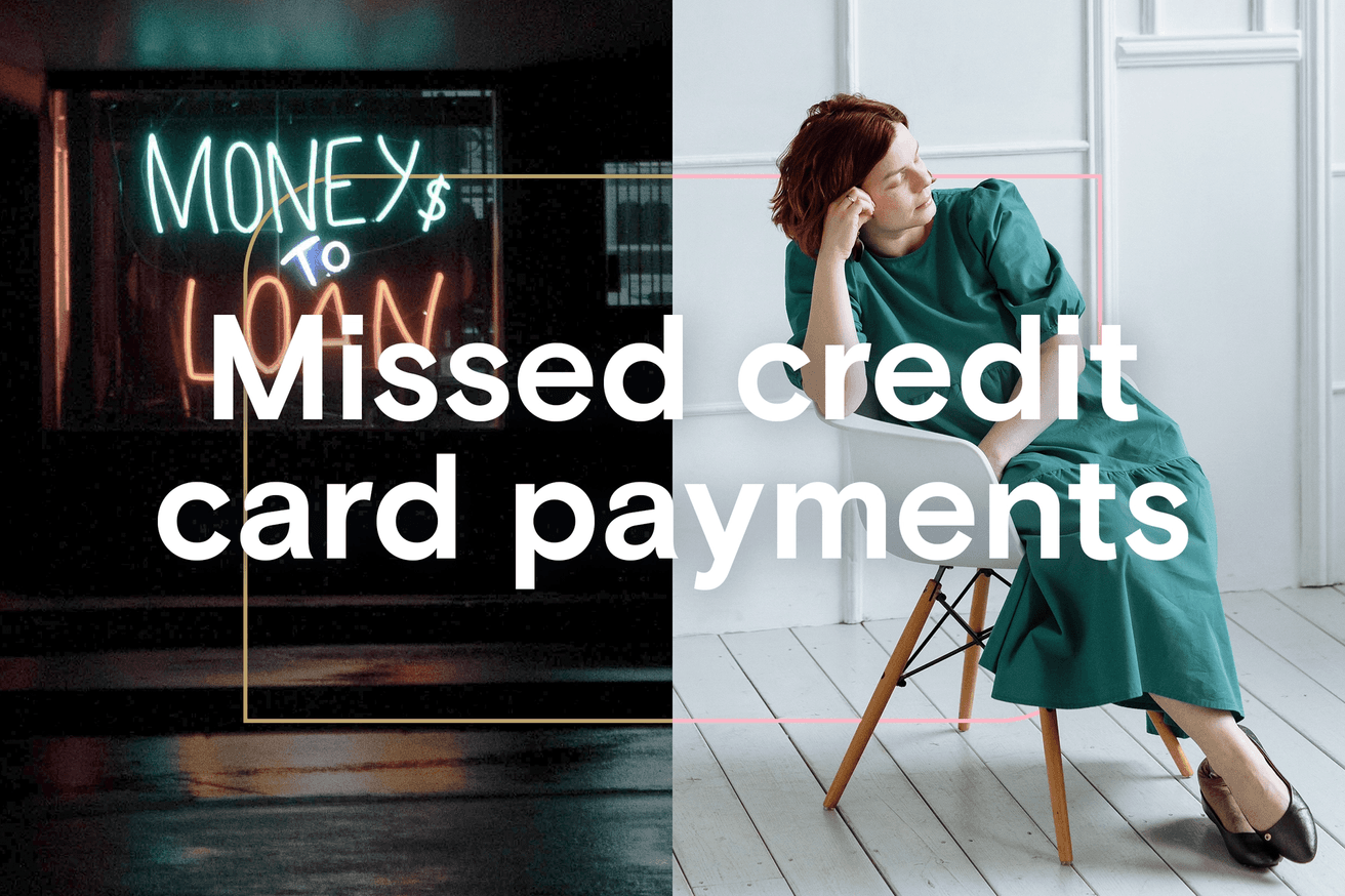What happens if I miss a credit card payment?