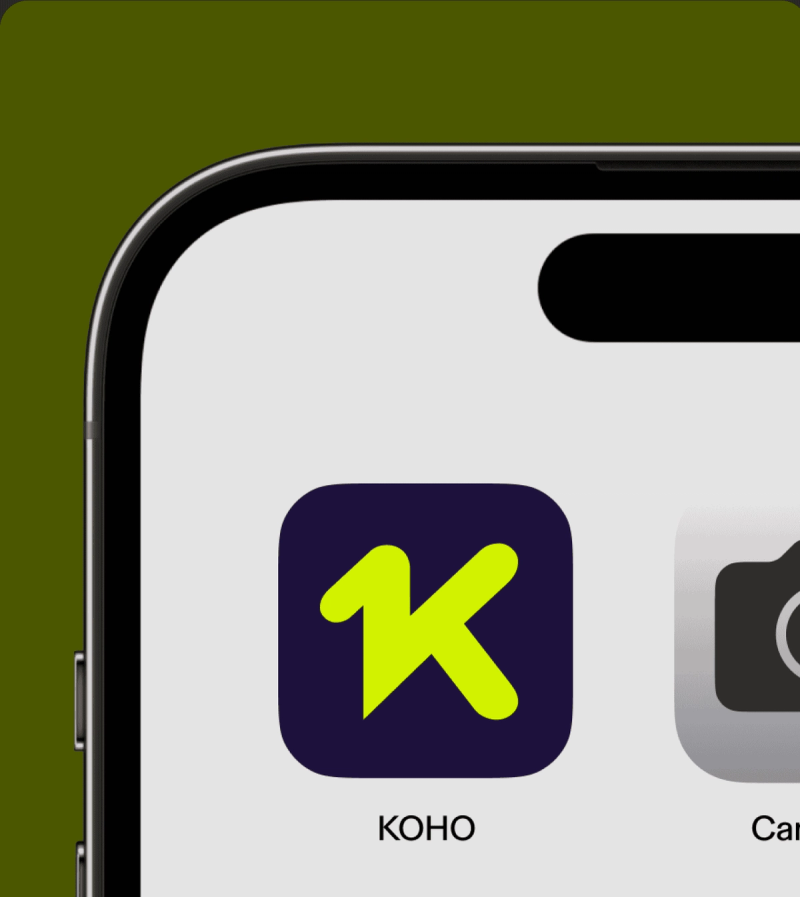 KOHO app