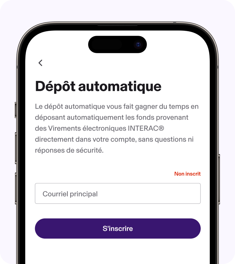 Dépôt automatique