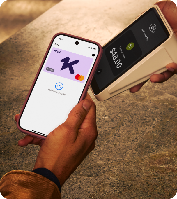 Tap to Pay with KOHO Card