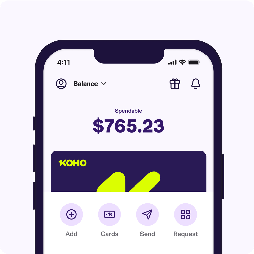 KOHO app