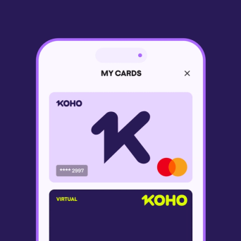  KOHO App Homepage