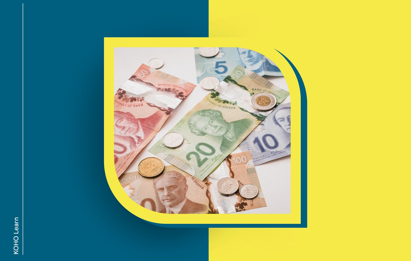 billets et pièces de monnaie canadiens