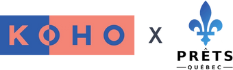 Logo KOHO x PretsQuebec