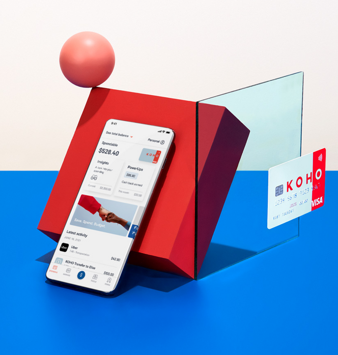 KOHO Prepaid Visa Card & Money Management App