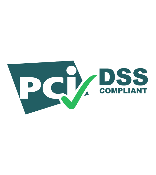 PCI DSS Compliant logo