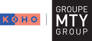 KOHO x MTY Group Logos
