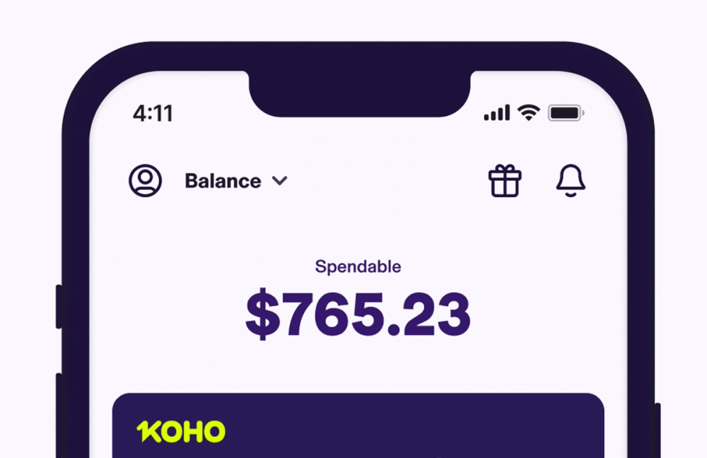 KOHO app