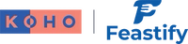 Logos KOHO x Feastify