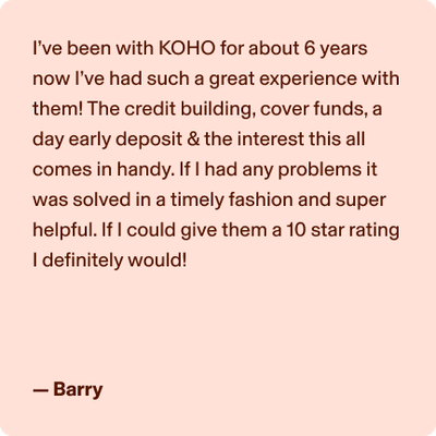 Barry testimonials