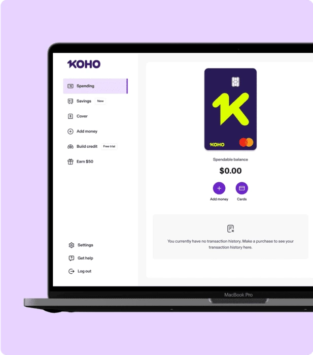 KOHO app