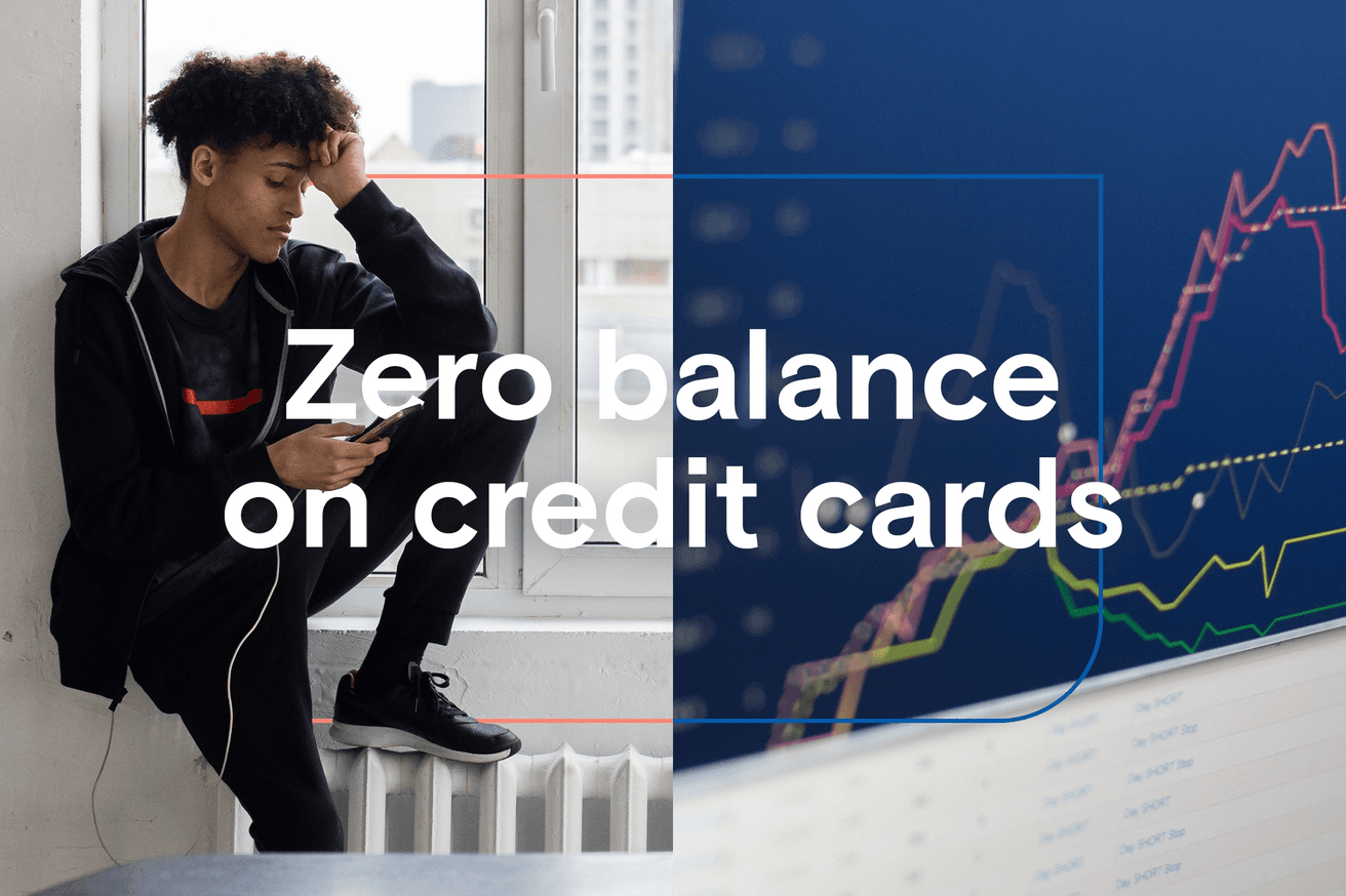 Is it bad to have a zero balance on credit cards?