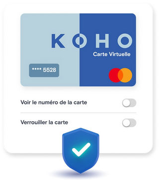 Carte virtuelle KOHO