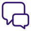 Speech bubble icon