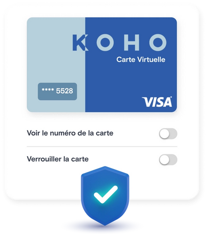 Carte virtuelle KOHO
