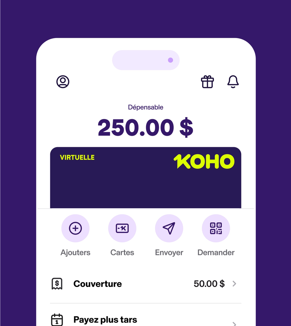 KOHO app