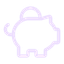 Piggy bank icon