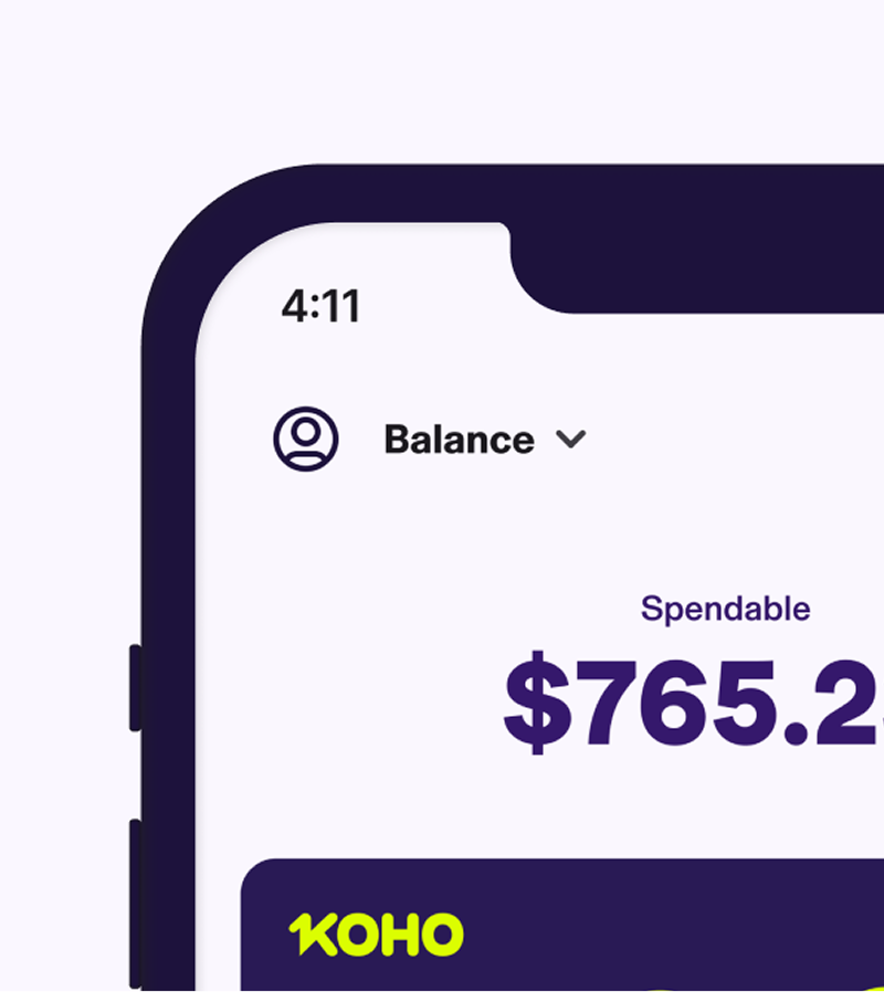 KOHO app