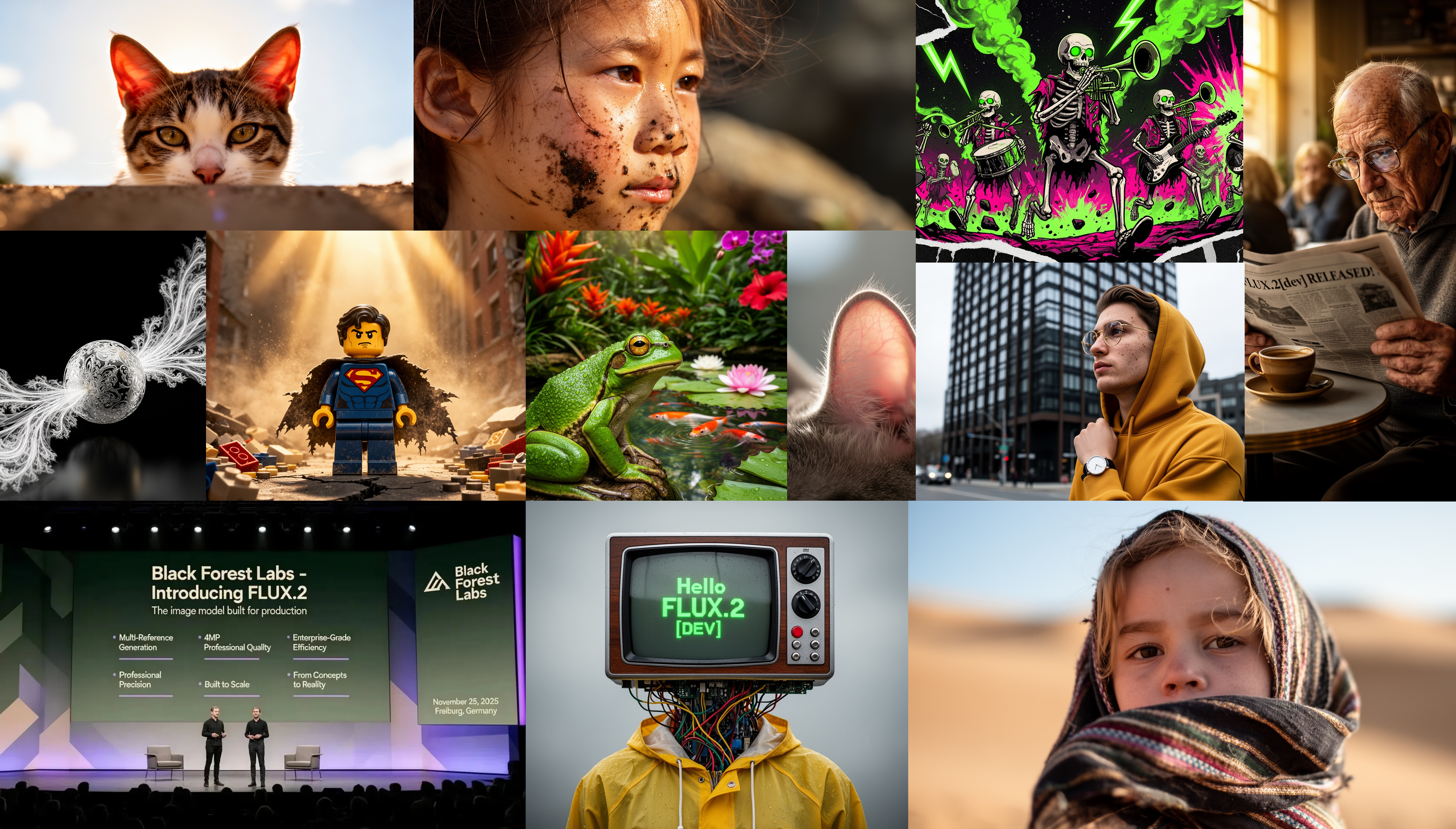 FLUX.2 [dev]: Open-source text-to-image generation, editing, and composition model